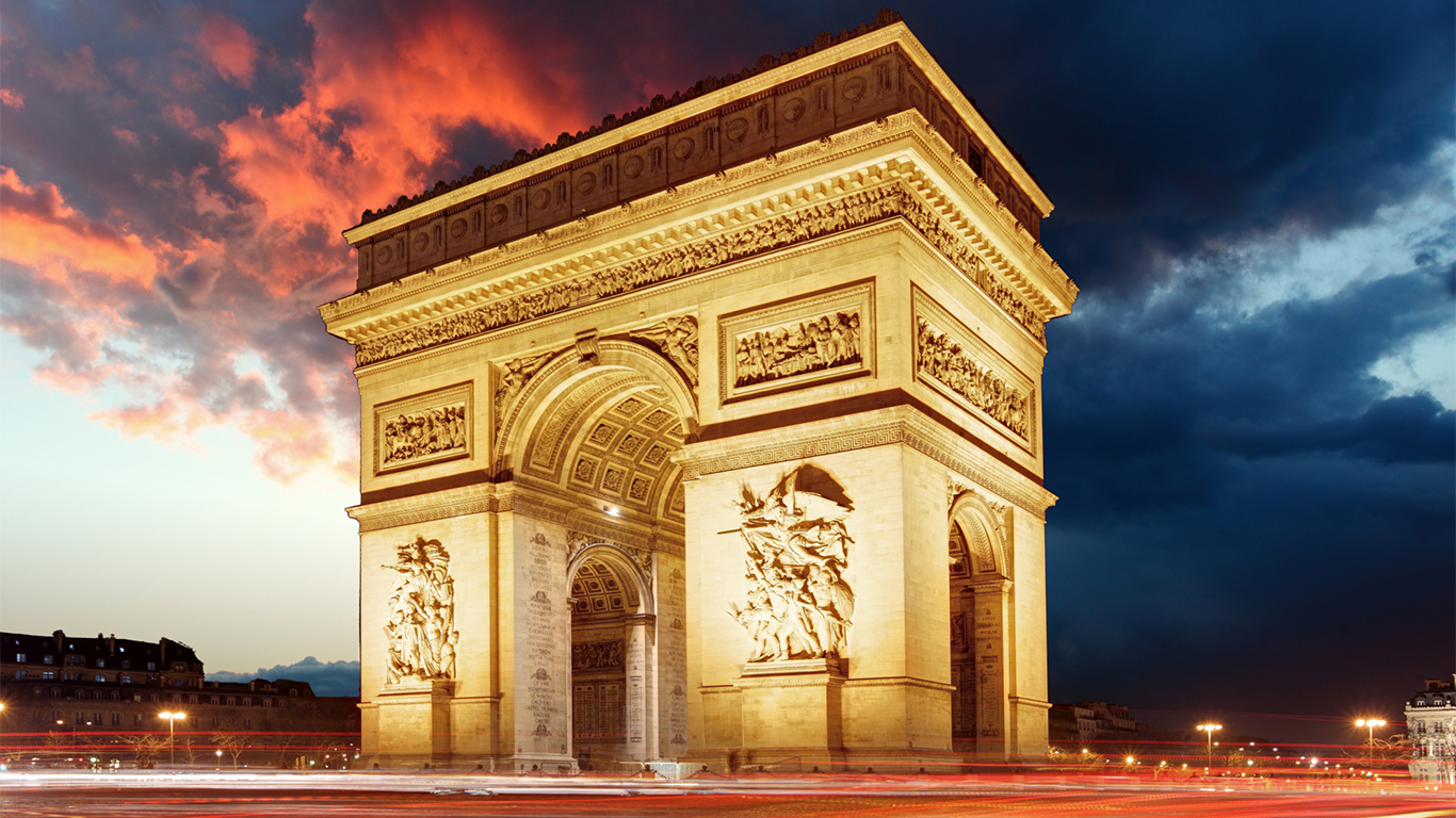 Arc de triomphe - hotel pas cher saint denis