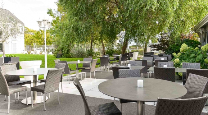 La terrasse du restaurant